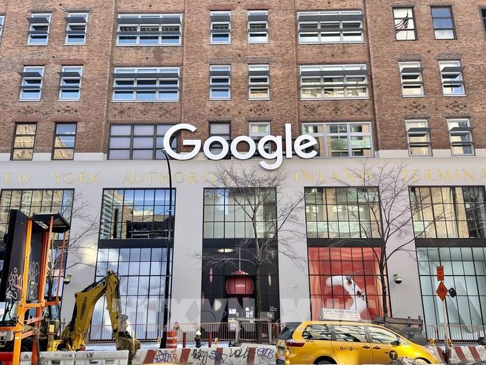 Văn phòng của Google tại New York, Mỹ. Ảnh: Kyodo/TTXVN