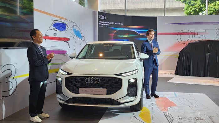Audi Q3 thế hệ mới được thiết kế tối ưu hóa, phù hợp với môi trường đô thị nhưng vẫn mang đến không gian nội thất rộng rãi (Ảnh: Đỗ Quang).