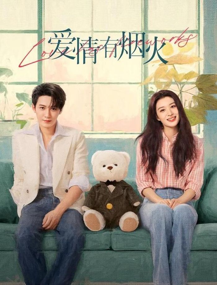 Tình Yêu Có Pháo Hoa mở màn bùng nổ rating nhưng nhanh chóng lao dốc. Ảnh: Weibo