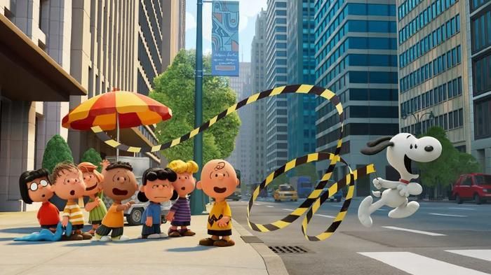 Chú chó Snoopy và Charlie Brown trong tạo hình 3D hiện đại đầy sống động của Snoopy Unleashed. Ảnh