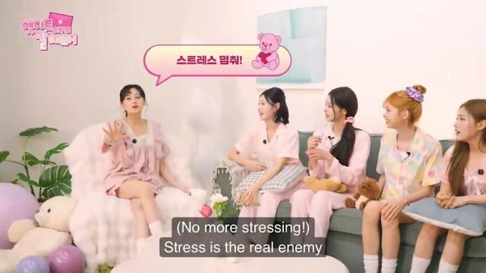 Thành viên Katelyn cho rằng "Căng thẳng mới là kẻ thù thực sự" (Nguồn: KoreaBoo)