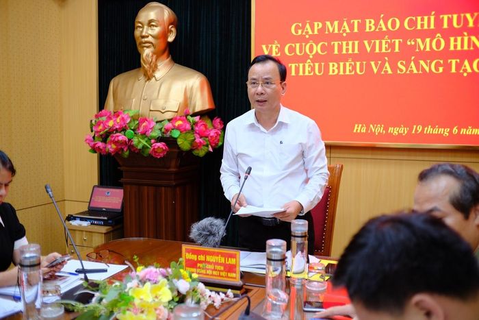 Ông Nguyễn Lam, Phó Chủ tịch Hội Người cao tuổi Việt Nam