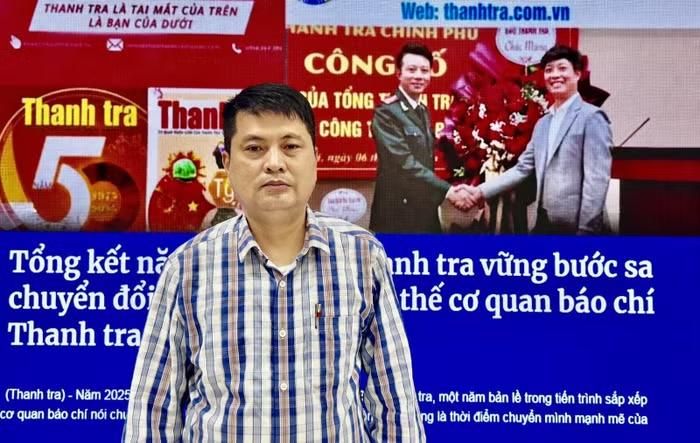 Ông Nguyễn Mạnh Tuấn, Phó trưởng Ban phụ trách Ban Kiểm tra, Hội Nhà báo Việt Nam nhấn mạnh: "Cần xác định ranh giới giữa hỗ trợ công nghệ và trách nhiệm nghề nghiệp của nhà báo để tránh những hệ lụy không mong muốn". Ảnh: Thanh Lương