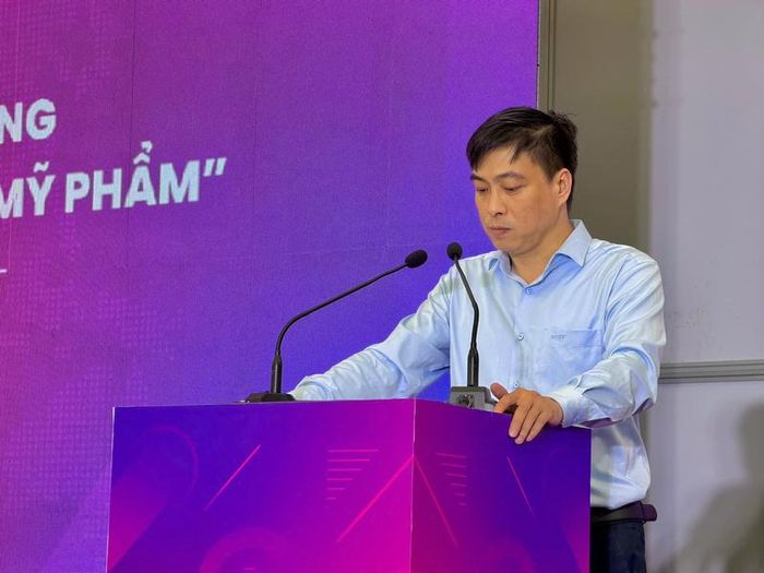 Ông Bùi Nguyễn Anh Tuấn - Phó Cục trưởng Cục Quản lý và Phát triển thị trường trong nước. Ảnh: Ngọc Hoa