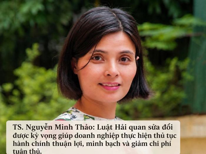 - Thưa bà, dự thảo Luật sửa đổi, bổ sung một số điều của Luật Hải quan đang được Bộ Tài chính xin ý kiến được đặt trong bối cảnh đẩy mạnh chuyển đổi số, cải cách thủ tục hành chính và tạo thuận lợi thương mại. Bà đánh giá như thế nào về định hướng sửa đổi này?