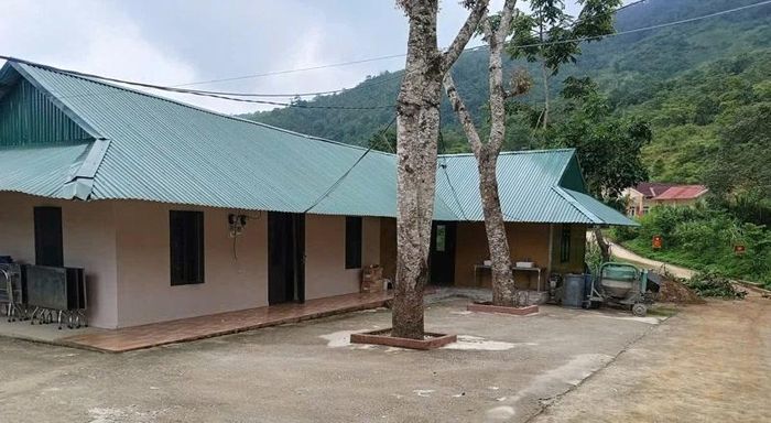 Khu nhà công vụ tại xã Nhi Sơn được địa phương bố trí để phục vụ cán bộ, công chức công tác xa gia đình. Ảnh: Tăng Thúy