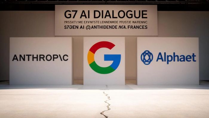 Lần đầu tiên, lãnh đạo các tập đoàn AI hàng đầu thế giới như OpenAI, Google DeepMind, Anthropic và Mistral AI cùng tham gia đối thoại trực tiếp với các nhà lãnh đạo G7 về phát triển AI an toàn, hiệu quả và có trách nhiệm. Ảnh: Biggo Finance