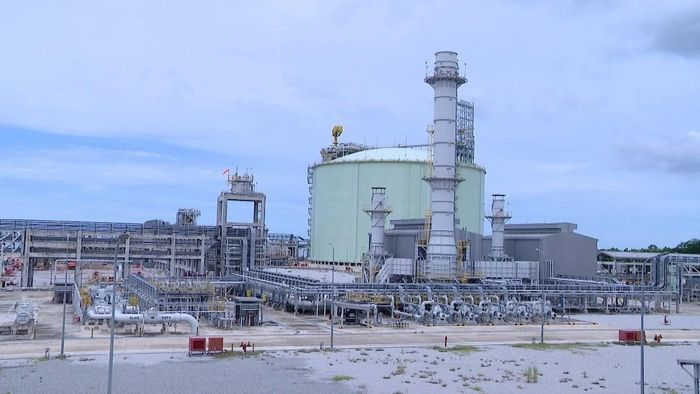 Nhà máy LNG của tập đoàn GULF.