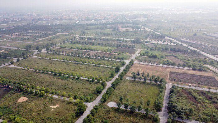 Khu đô thị AIC đã hoàn thành thi công hạ tầng kỹ thuật giai đoạn 1, tính đến năm 2021. (Ảnh tư liệu: Hạ Vũ).