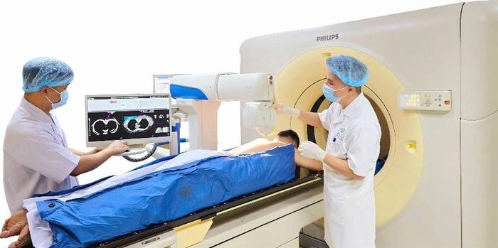 Robot Maxio tại Bệnh viện Quân y 175.