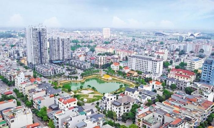 Một góc đô thị phường Bắc Giang. Ảnh: Quốc Trường.