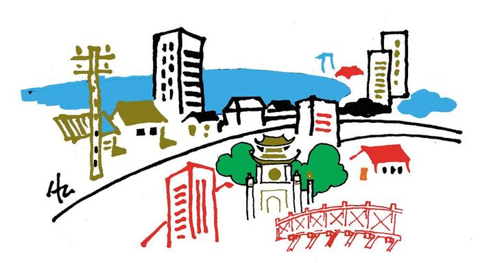 Minh họa: Hà Huy Chương.
