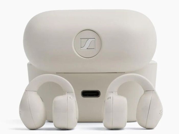 The Sennheiser Accentum Clip delivers up to 9 hours of runtime, 36 hours with the charging case.