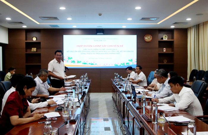 Quang cảnh cuộc họp. Ảnh: TRỌNG HUY