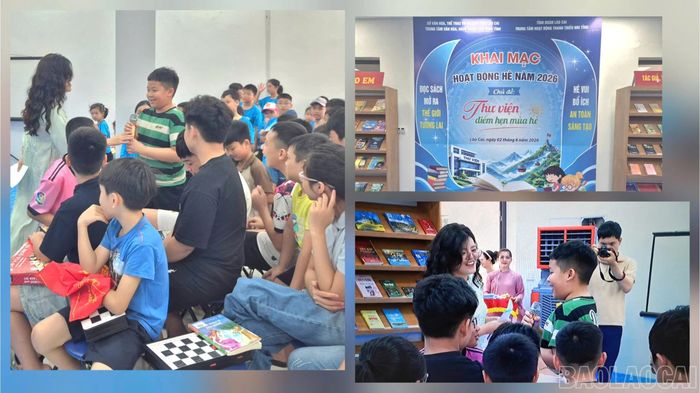 Thư viện là điểm đến quen thuộc của Minh Hiếu trong mùa hè này.