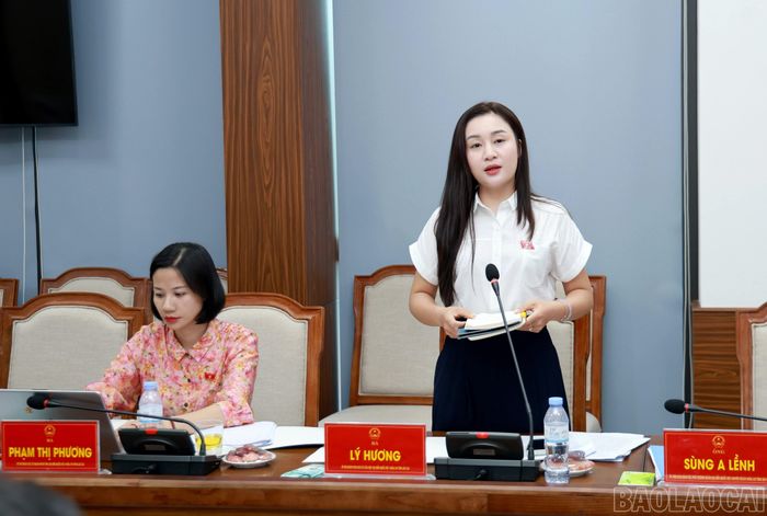 Các vị đại biểu Quốc hội tham gia ý kiến.