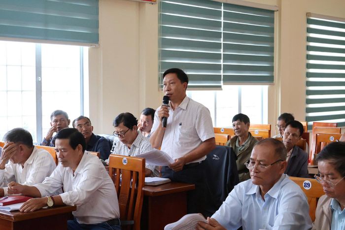 Các đại biểu phát biểu góp ý đề án