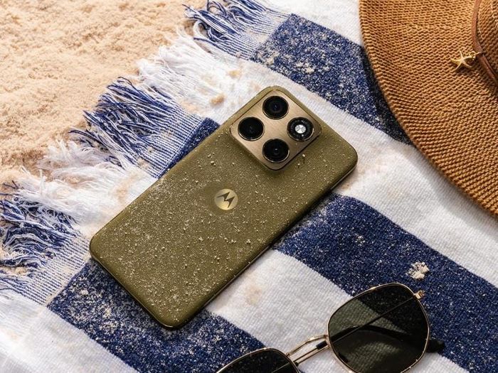 The Motorola is rated IP66 and IP68 for dust and water resistance.