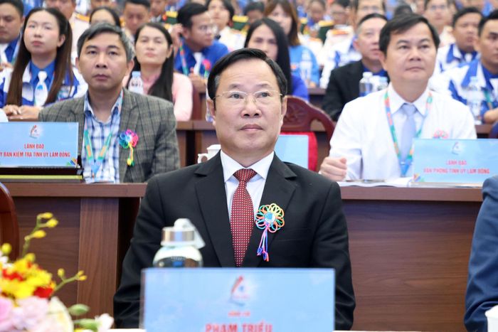 Đồng chí Phạm Triều, Ủy viên Ban Thường vụ Tỉnh ủy, Phó Chủ tịch Thường trực Ủy ban MTTQ Việt Nam tỉnh tham dự