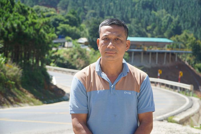 Ông Trần Thành Công cam kết tháo dỡ bảng hiệu, mái che và các vật kiến trúc nằm trong hành lang đường bộ