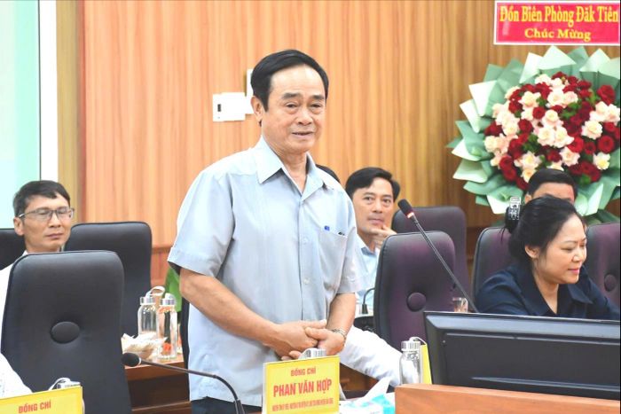 Nguyên lãnh đạo huyện Đắk Song (cũ) đánh giá cao những nỗ lực của cấp ủy, chính quyền các địa phương trong quá trình thực hiện mô hình chính quyền địa phương 2 cấp