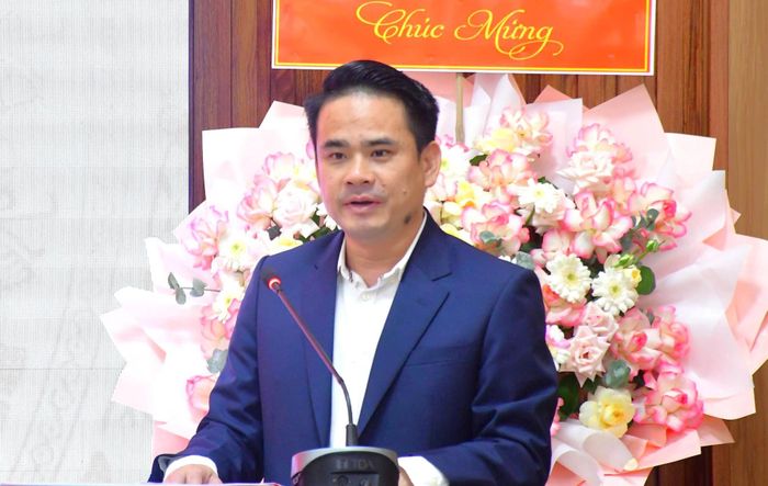 Phát biểu tại buổi gặp mặt, Bí thư Đảng ủy xã Đức An - Trần Mạnh Hùng khẳng định sau 25 năm xây dựng và phát triển, Đắk Song đã có những bước chuyển mình mạnh mẽ