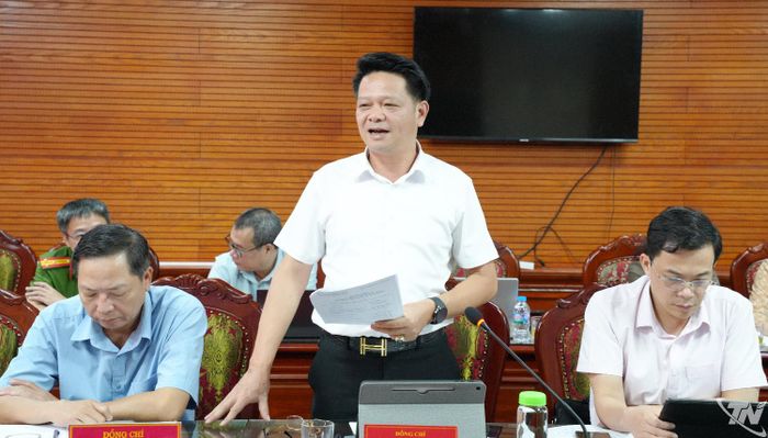 Đại biểu phát biểu tại Hội nghị.