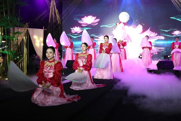 Vòng đời của hoa sen khép lại rồi mở ra một đời hoa mới - một trong những cảnh được dàn dựng đẹp mắt
