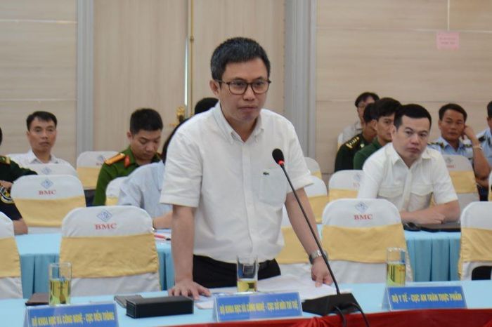 Đại diện Bộ KH&amp;CN phát biểu tại hội nghị.