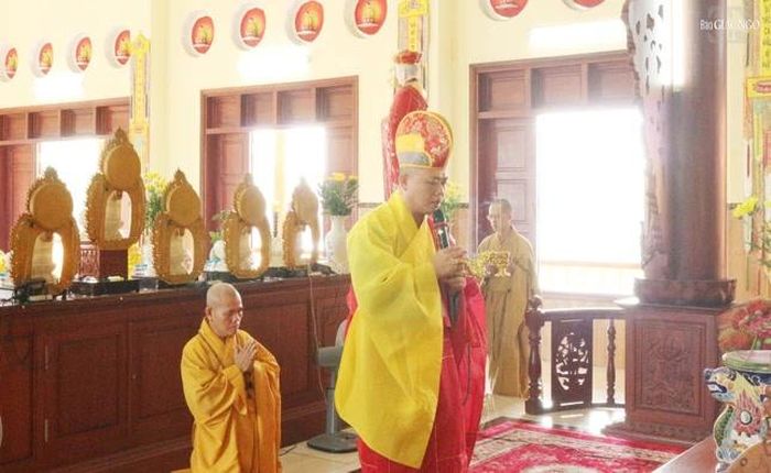 Khóa lễ cung tiến Giác linh