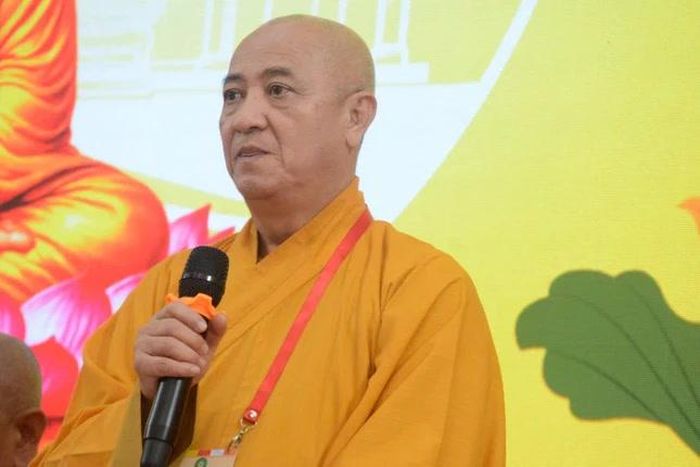 Hòa thượng Thích Huệ Thông phát biểu chỉ đạo