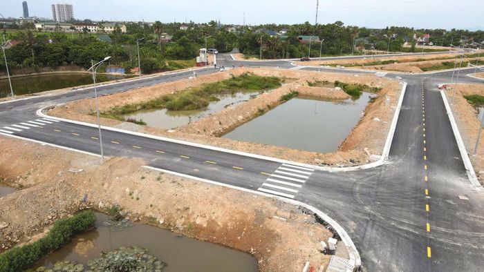 Khu tái định cư tại TDP Liên Vinh thuộc phường Hà Huy Tập đã hoàn thiện các hạng mục.