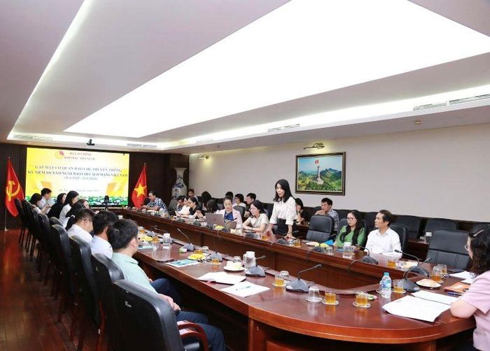 Toàn cảnh buổi gặp gỡ báo chí tại KBNN. Ảnh: H.T