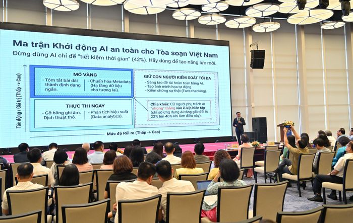 Phiên Khai mạc Diễn đàn Báo chí toàn quốc 2026 được gợi mở bằng những phân tích về báo chí gắn với trí tuệ nhân tạo