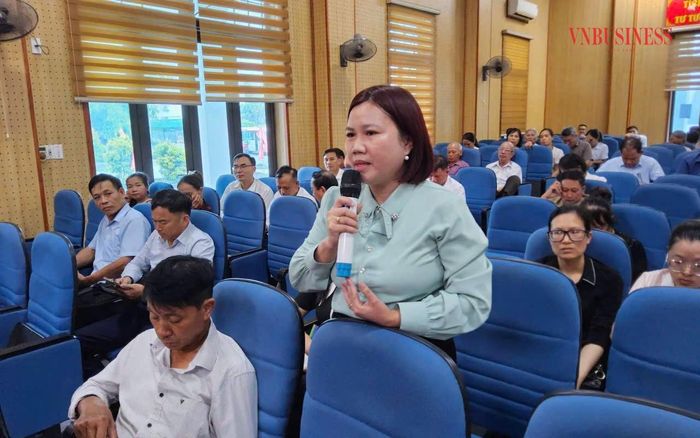 Đại diện các đơn vị doanh nghiệp, HTX phát biểu.