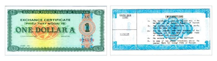 Phiếu đồng ONE DOLLAR A