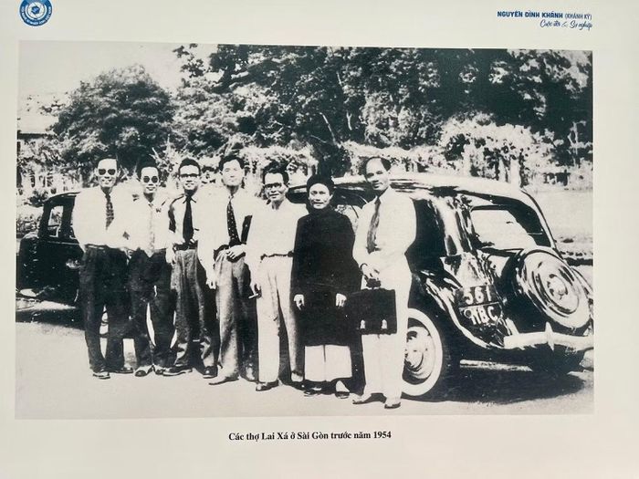 Các thợ ảnh Lai Xá ở Sài Gòn trước 1954.