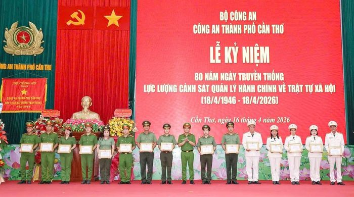 Lễ kỷ niệm 80 năm Ngày truyền thống lực lượng CSQLHC về TTXH (18/4/1946 – 18/4/2026).