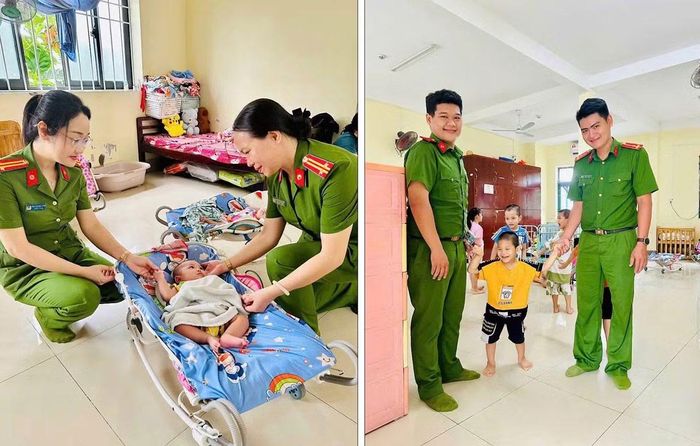 Phòng CSQLHC về TTXH CATP Cần Thơ tổ chức thăm, tặng quà địa chỉ nhân đạo.
