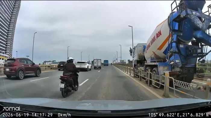 Hiện trường vụ tai nạn giao thông.
