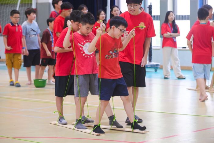 Cuộc đua Thể thao “Vừa học - vừa chơi” tại trại hè