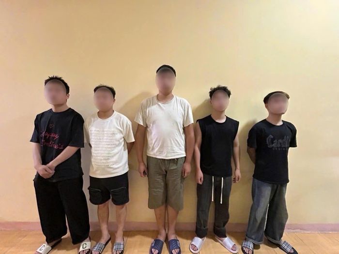 Các đối tượng người Trung Quốc nhập cảnh trái phép