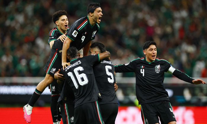 Mexico chắc chắn đi tiếp với vị trí đứng đầu bảng A. (Ảnh: Reuters)
