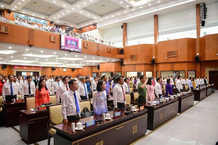 Kỳ họp thứ 3 HĐND TP.HCM khóa XI xem xét, quyết định 53 nội dung thuộc thẩm quyền; trong đó có nhiều cơ chế, chính sách và dự án có ý nghĩa quan trọng đối với sự phát triển của Thành phố. (Ảnh: HĐND)