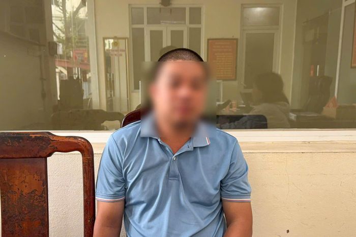 N.L.M tại cơ quan công an.
