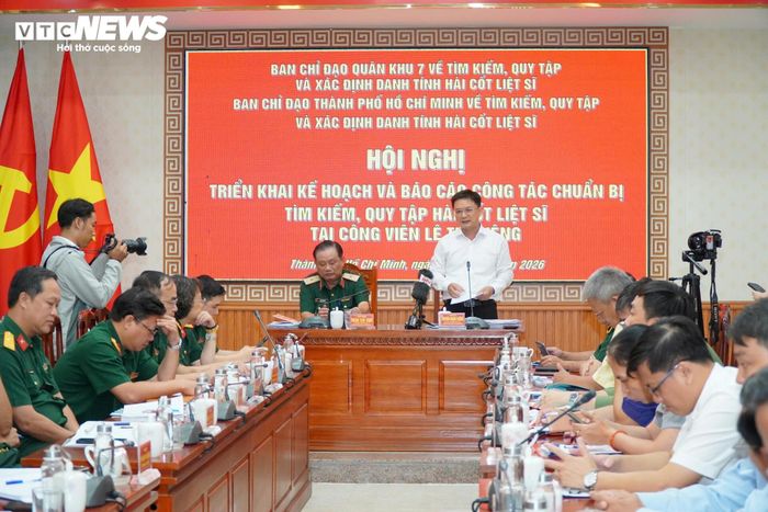 TP.HCM dự kiến tổ chức lễ động thổ vào sáng 30/6 để triển khai công tác tìm kiếm, quy tập hài cốt liệt sĩ tại Công viên Lê Thị Riêng.