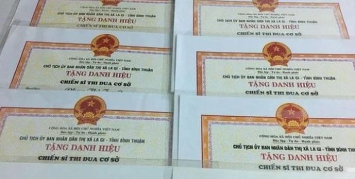 Để đạt danh hiệu "Chiến sĩ thi đua cơ sở" cần đáp ứng đủ điều kiện theo Luật thi đua, khen thưởng. Ảnh minh họa: TL