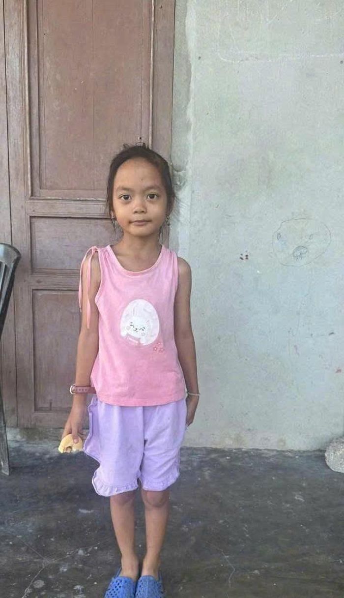Bé Thảo bị bệnh tim bẩm sinh đang cần được phẫu thuật