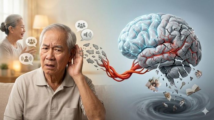 Nghe kém là một trong những vấn đề sức khỏe thường gặp ở người cao tuổi.