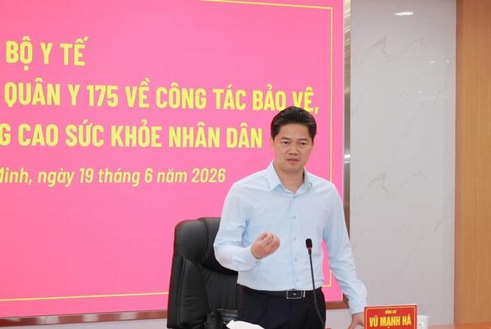 Thứ trưởng Vũ Mạnh Hà kết luận buổi làm việc.